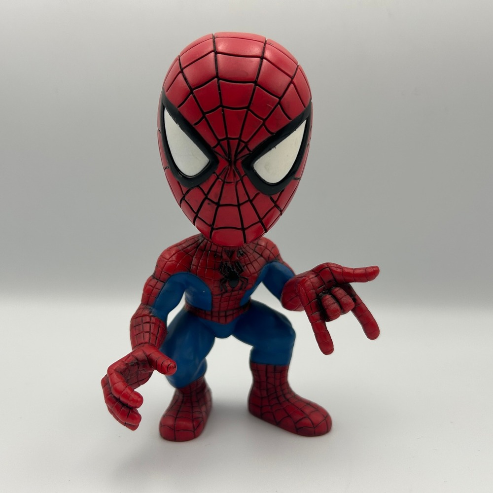 Spider-Man Funko Wacky Wobbler Bobblehead Nodder 2009 Figure A019 Vintage Y2K